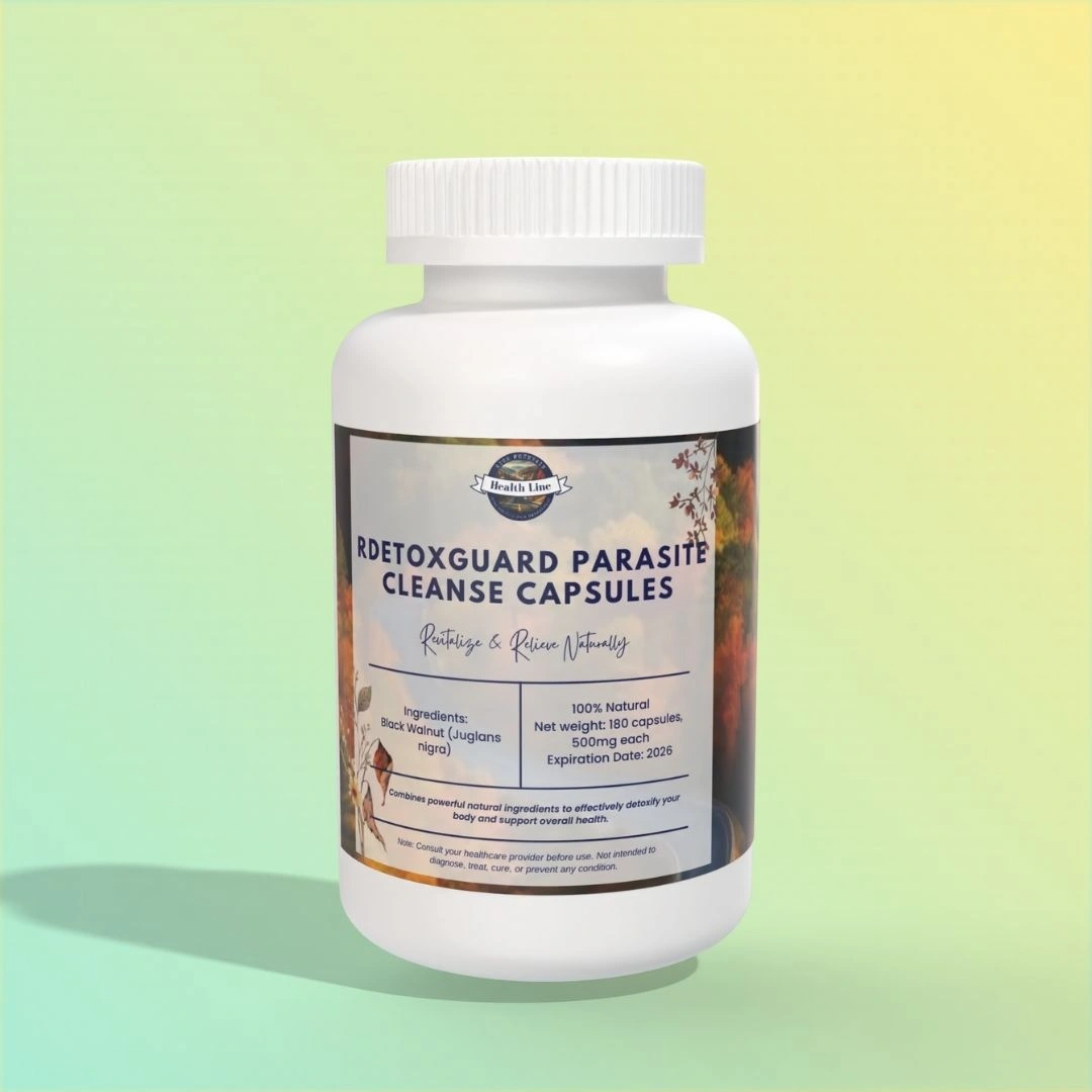 Rich Mountain Health Line's DetoxGuard Parasite Cleanse Capsules 2 DetoxGuard Parasite Cleanse Capsules