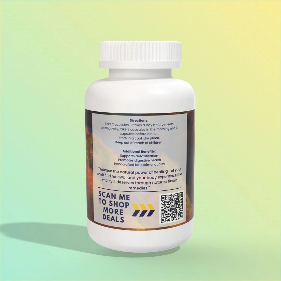 Rich Mountain Health Line's DetoxGuard Parasite Cleanse Capsules 3 DetoxGuard Parasite Cleanse Capsules