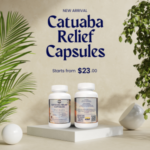 Catuaba relief capsules