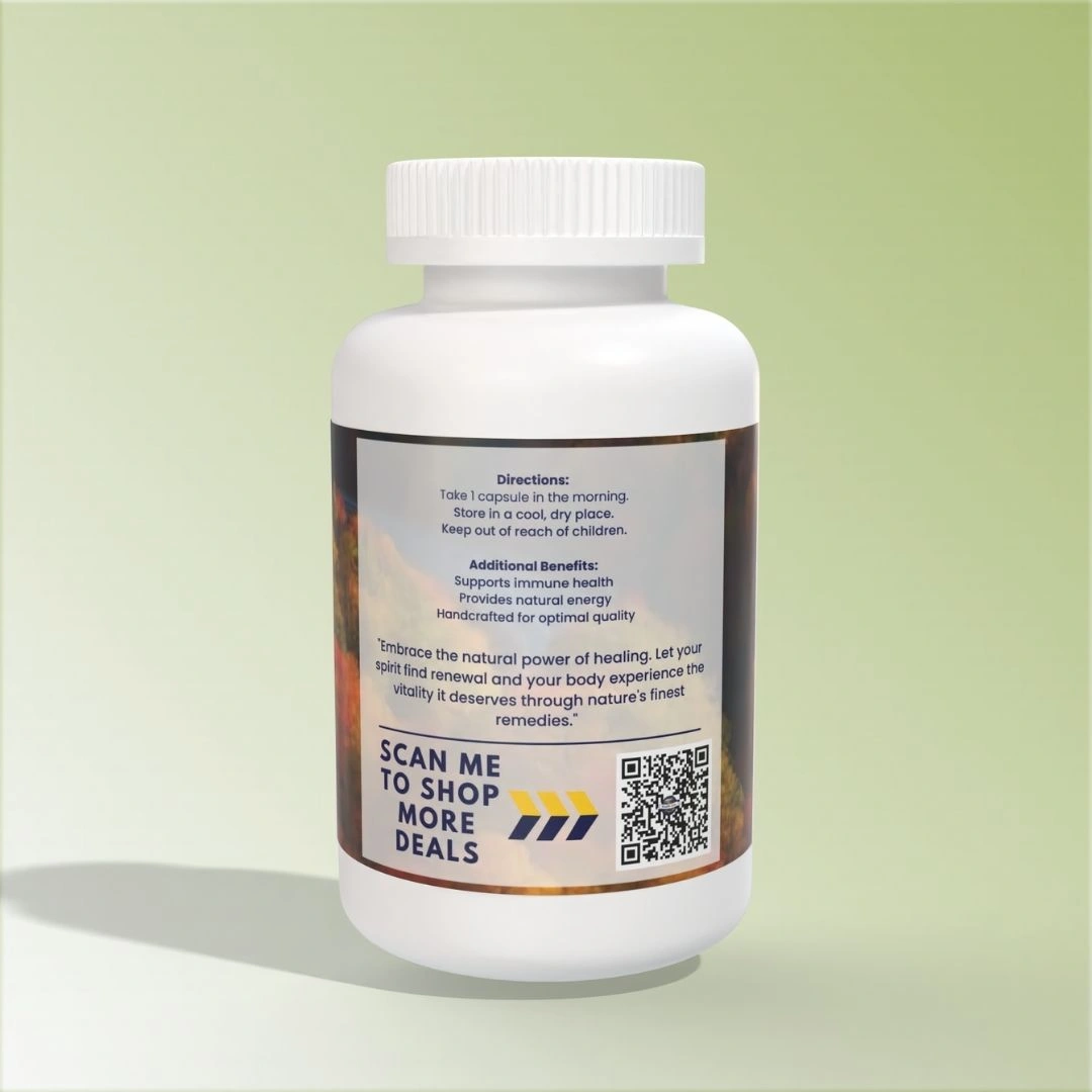 Rich Mountain Health Line's VitalityBoost Nutritional Yeast Capsules 3 VitalityBoost Nutritional Yeast Capsules