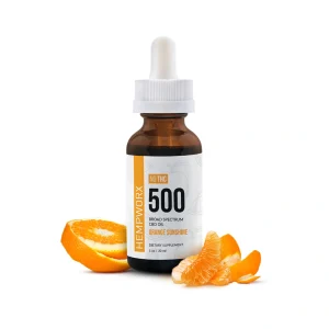 HempWorx Broad Spectrum CBD Oil THC Not Detected - Orange Sunshine