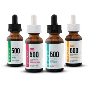 HempWorx Tincture 4 Pack 500mg